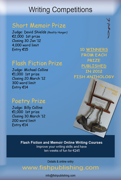 Fish Publishing Writing Competitions