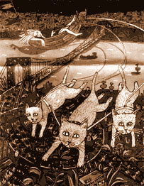Literal Latt� Anthology: Cover Art by Johanna Lindholm