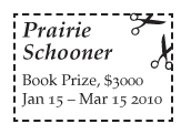 Prairie Schooner Book Prizes in Poetry and Short Fiction