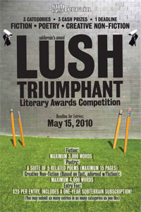 subTerrain Magazine's 2010 Lush Triumphant Literary Awards Competition