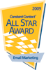 Winning Writers Receives a 2009 Constant Contact All-Star Award