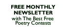 Free Monthly Newsletter with The Best Free Poetry Contests